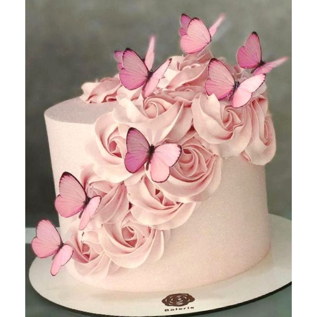 Bolos Decorados Com Borboletas  Butterfly birthday cakes, Girl