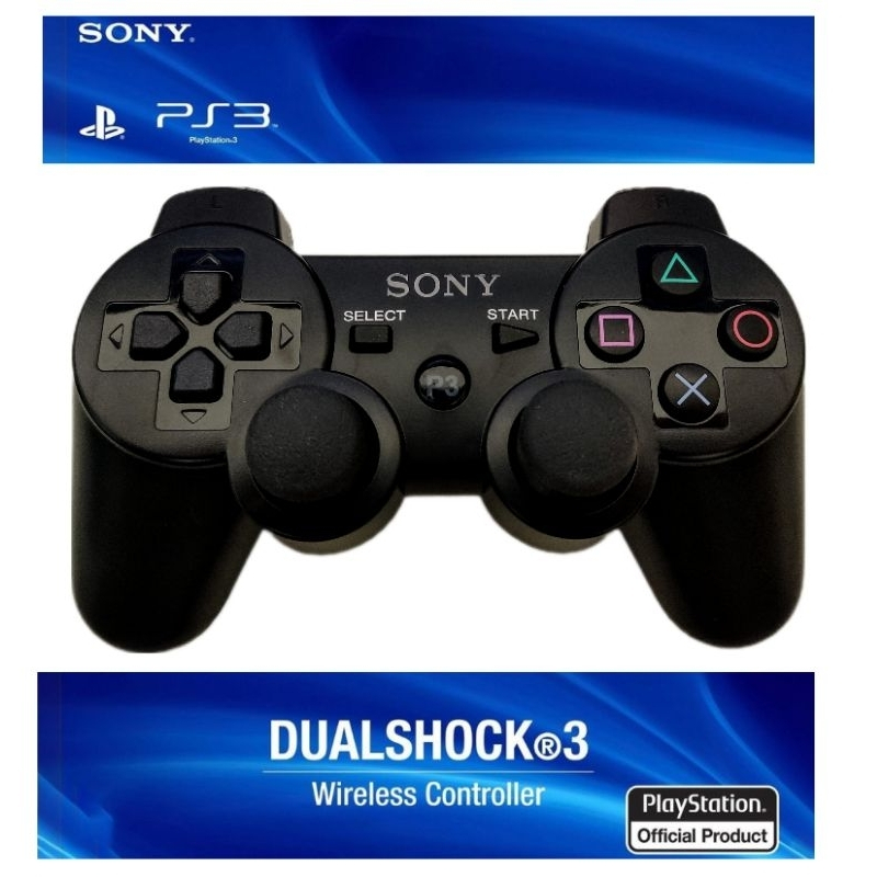  PlayStation 3 Dualshock 3 Wireless Controller (Black) : Video  Games