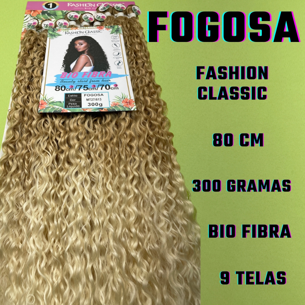 FOGOSA-CABELO BIO FIBRA-FASHION CLASSIC