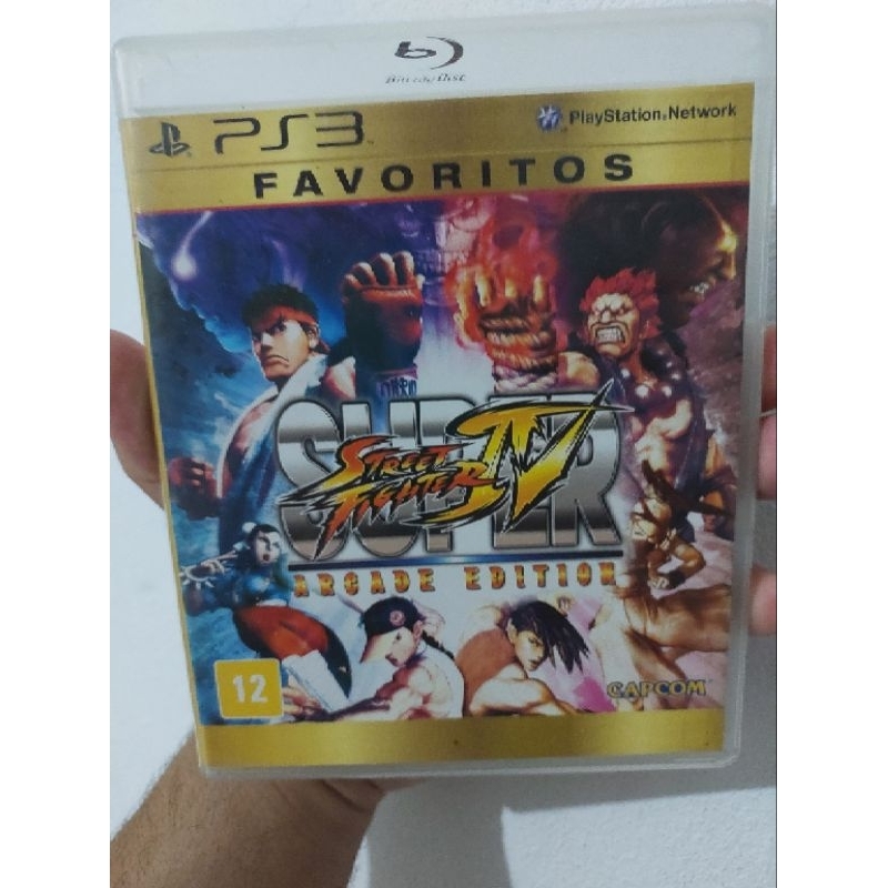 Jogo Super Street Fighter Iv Arcade Edition Ps3 Frete Grátis