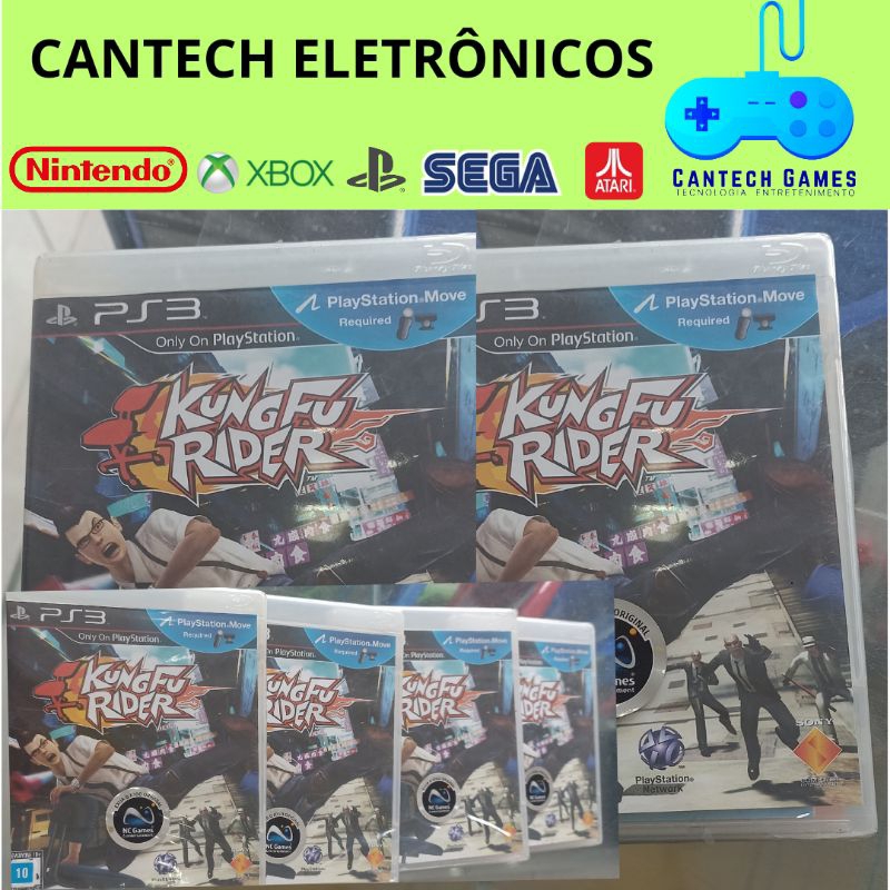 Kung Fu Rider - Jogo PS3 Mídia Física