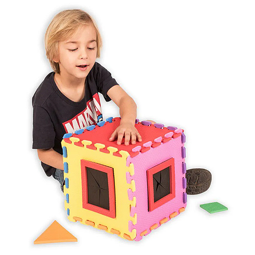 Jogo de Trilha em Napa Tapete Infantil Melhores Brinquedos