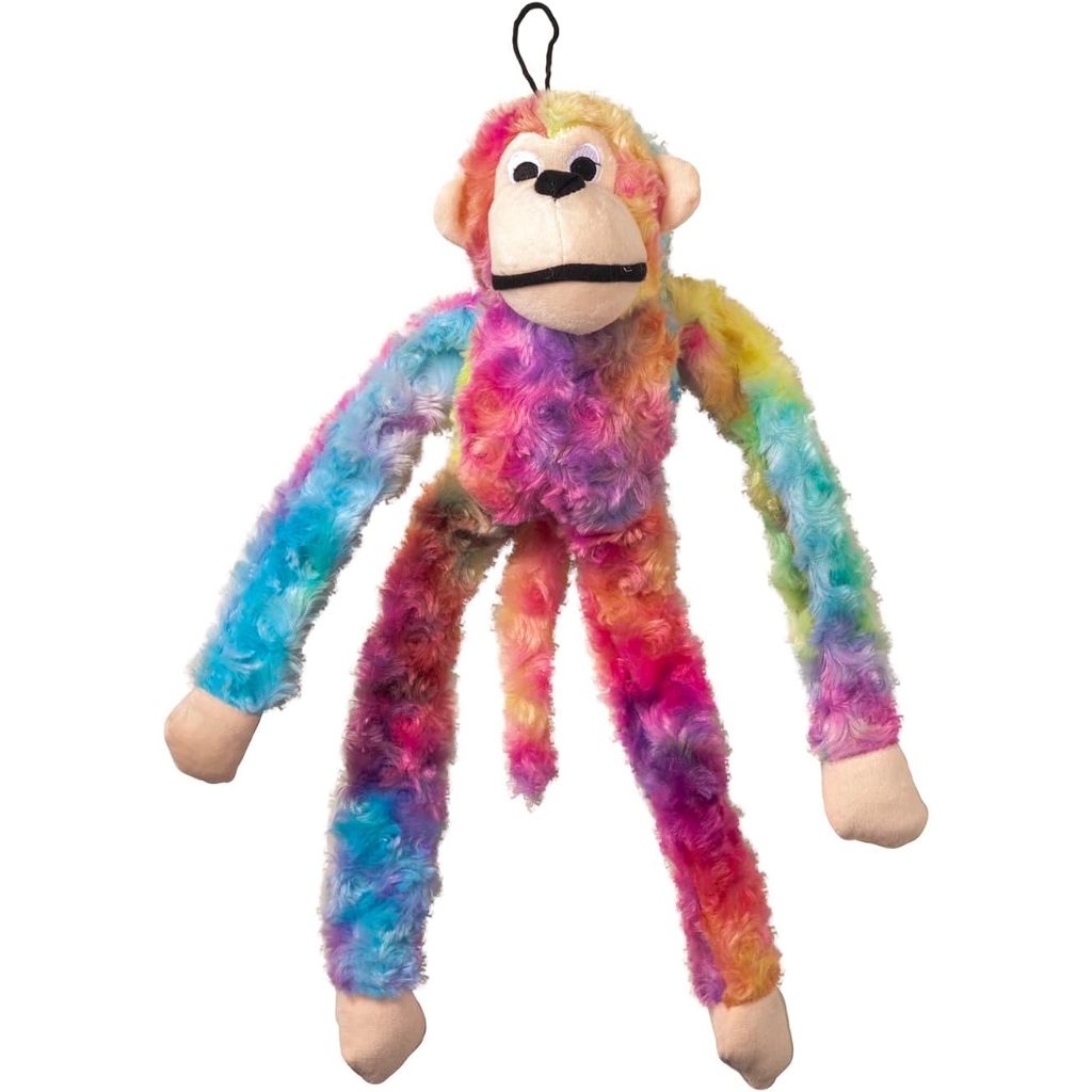 Brinquedo Macaco Pelúcia Kelev Jambo Tam G Para Cães Cor Marrom