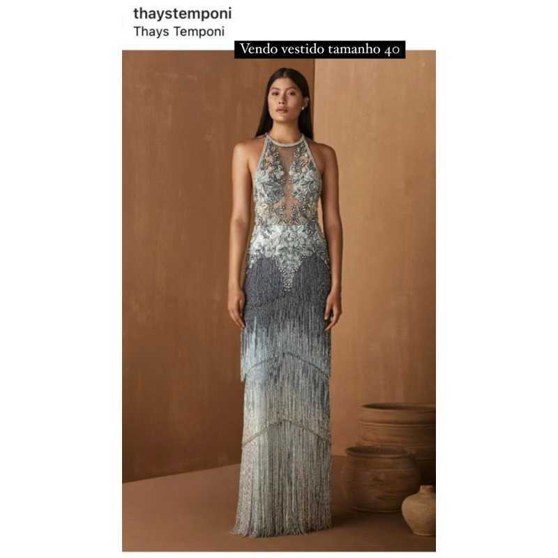 Vestidos thays temponi preço cheap