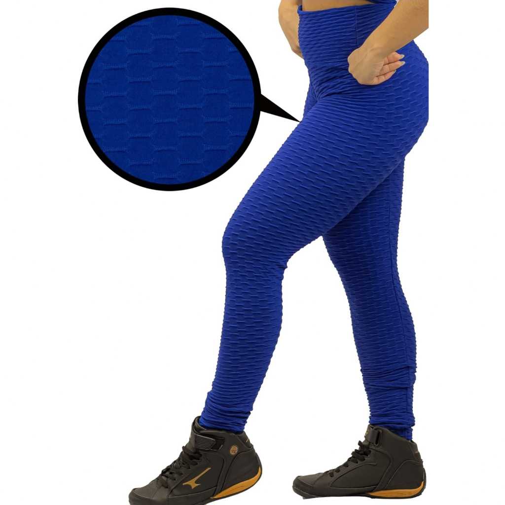 Calça Legging Bolha Disfarça Celulite Textura Envio Imediato