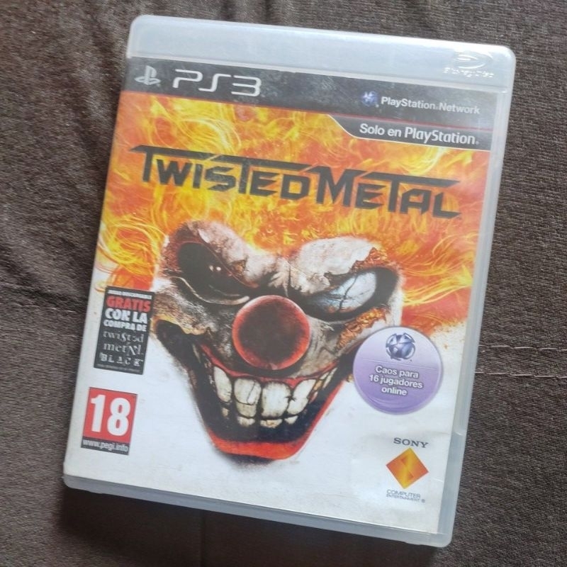 Twisted Metal - Jogo PS3 Midia Fisica