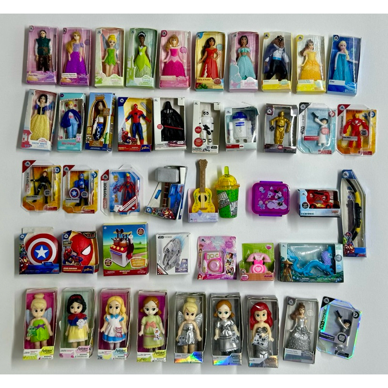 Mini best sale disney toys