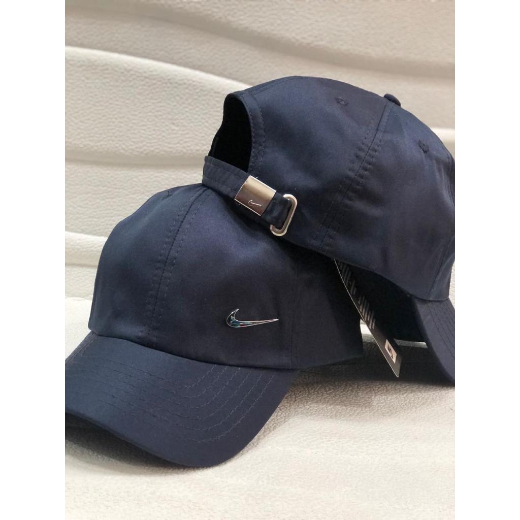 Nike Metal Swoosh Cap, Navy