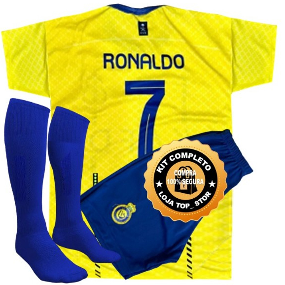 Cristiano ronaldo sale jersey and shorts