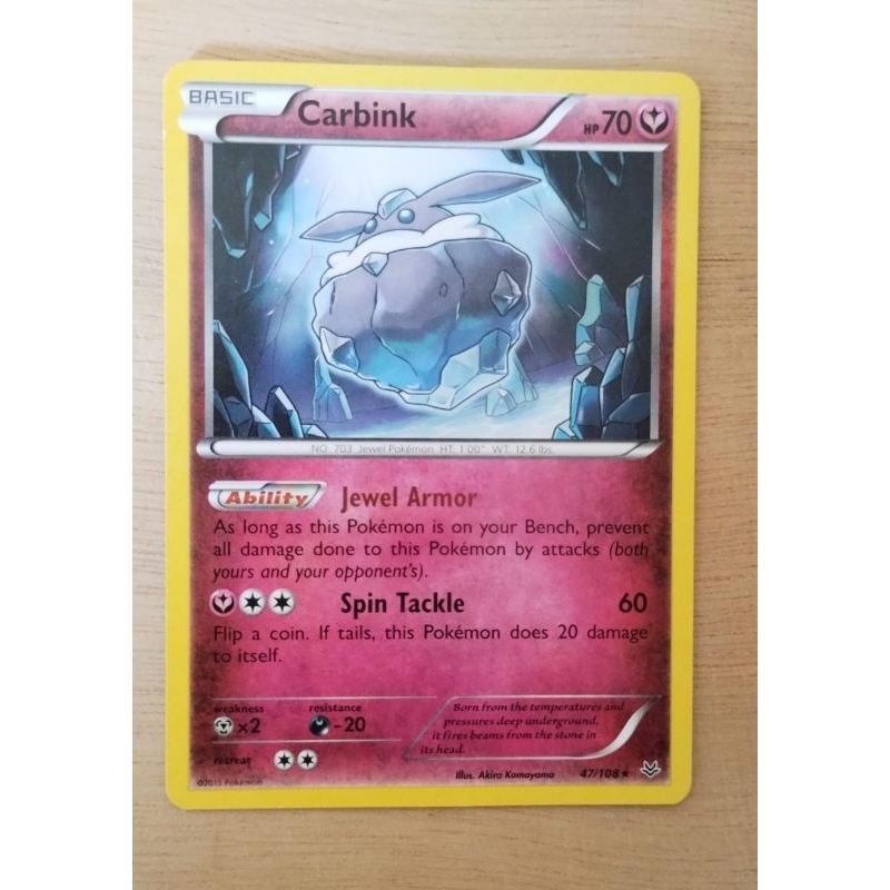 Klefki + Carbink + Slurpuff (cartas raras tipo Fada) - Lote Pokémon TCG  Cards (original)