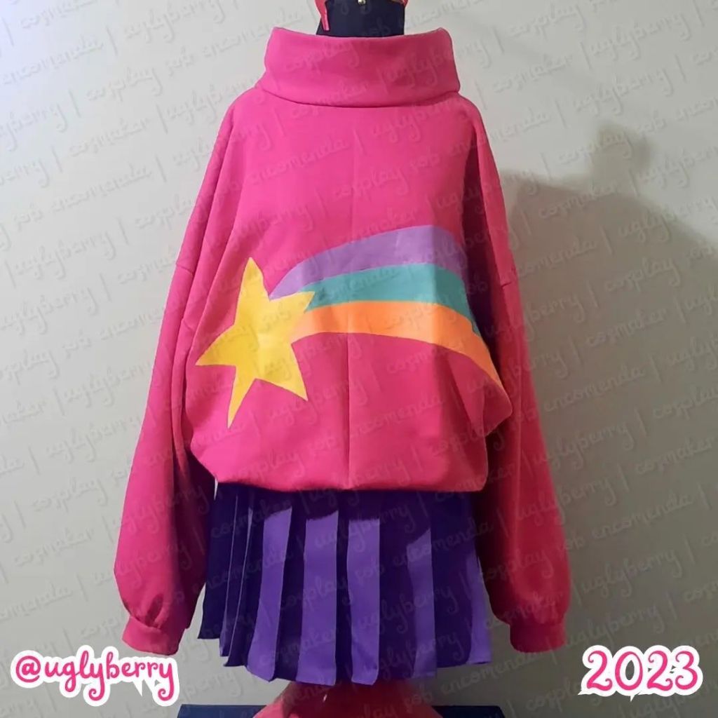 Cosplay Mabel Pines Gravity Falls Sob Encomenda Cosmaker Nacional  Personalizado | Shopee Brasil