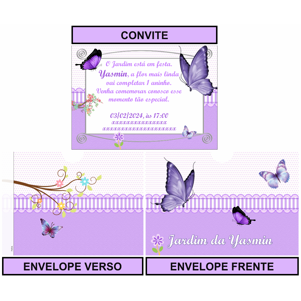 Convite Virtual - Gatinha Marie 02