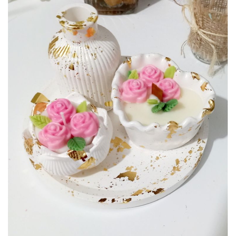 1pc coração-forma decorativa velas aromáticas cera de soja scented vela  para a confissão propor velas de casamento de aniversário 6x3cm