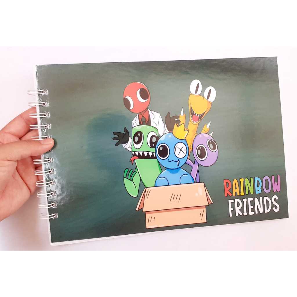 Álbum de Figurinhas Rainbow Friends