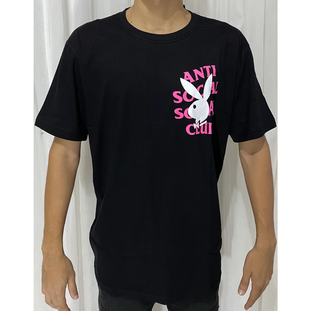 Anti social social club playboy shirt best sale