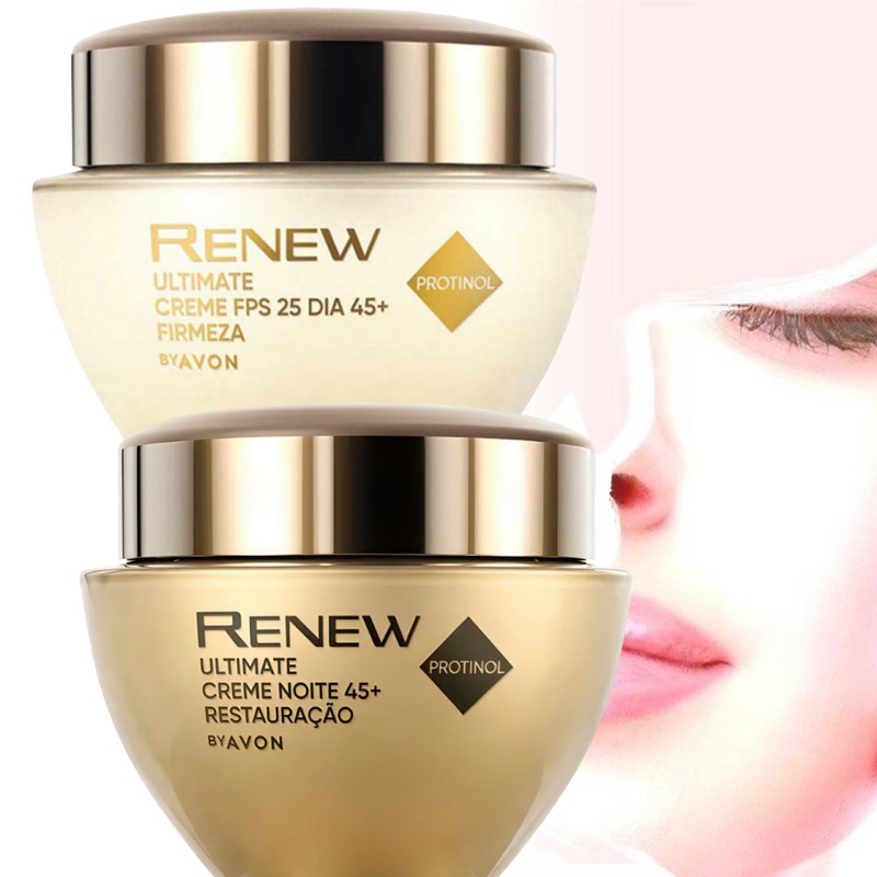 Creme Facial Renew Ultimate Noite Protinol 50g - Avon