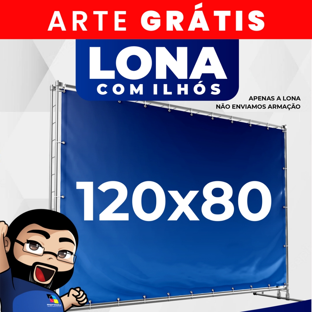 Lona Impressa A4 (21x30 cm)