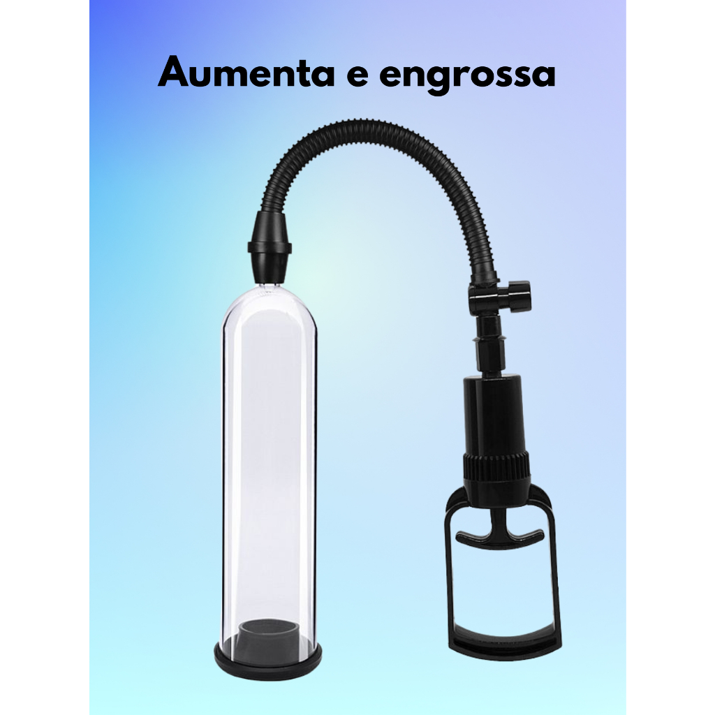 Bomba Peniana Aumenta e Engrossa Manual o Pênis Evite a Ejaculação Precoce  20 cm Sexshop | Shopee Brasil