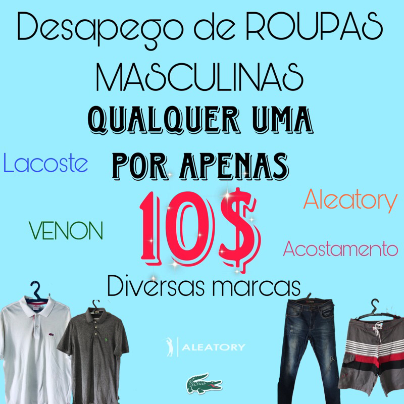 Catalogo de hot sale roupas masculinas