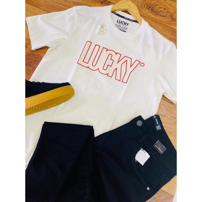 Camiseta Feeling Lucky - Lucky Vintage - Lucky Jeans