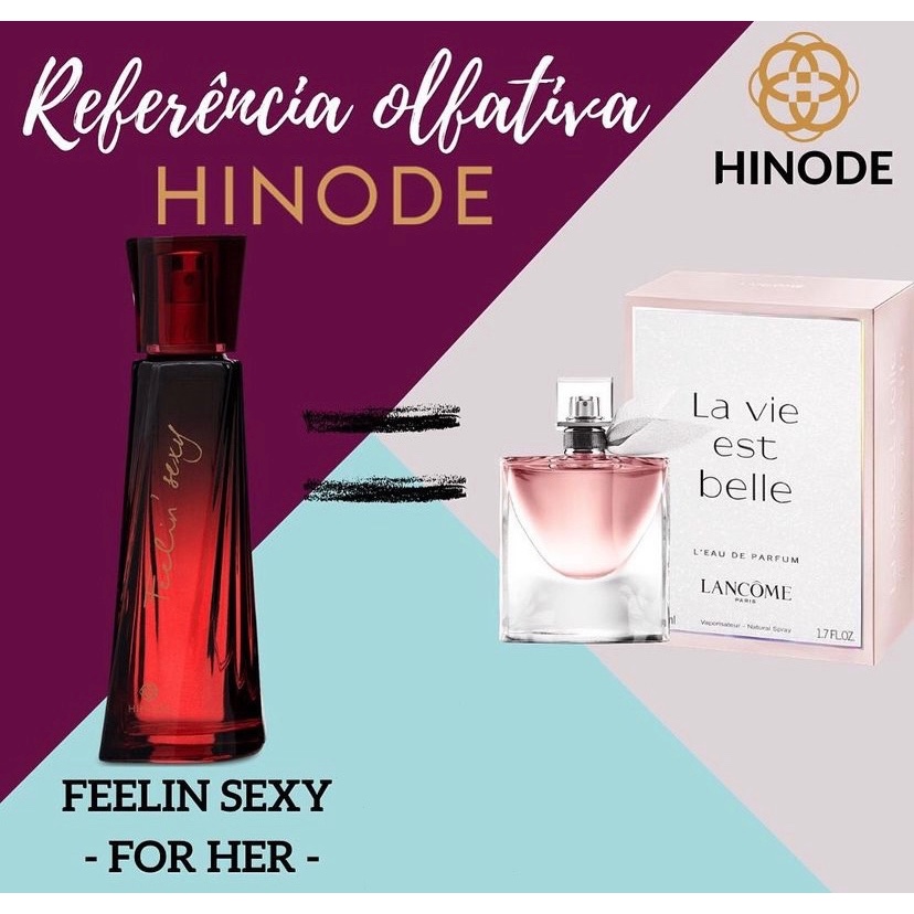 Perfume Lesér 100ML da HINODE - REFERÊNCIA OLFATIVA LA VIE EST