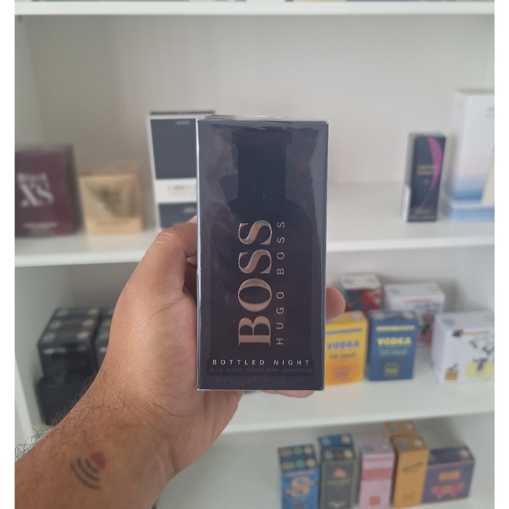 Hugo Boss Bottled Night Edt Perfume Masculino 100ml Original