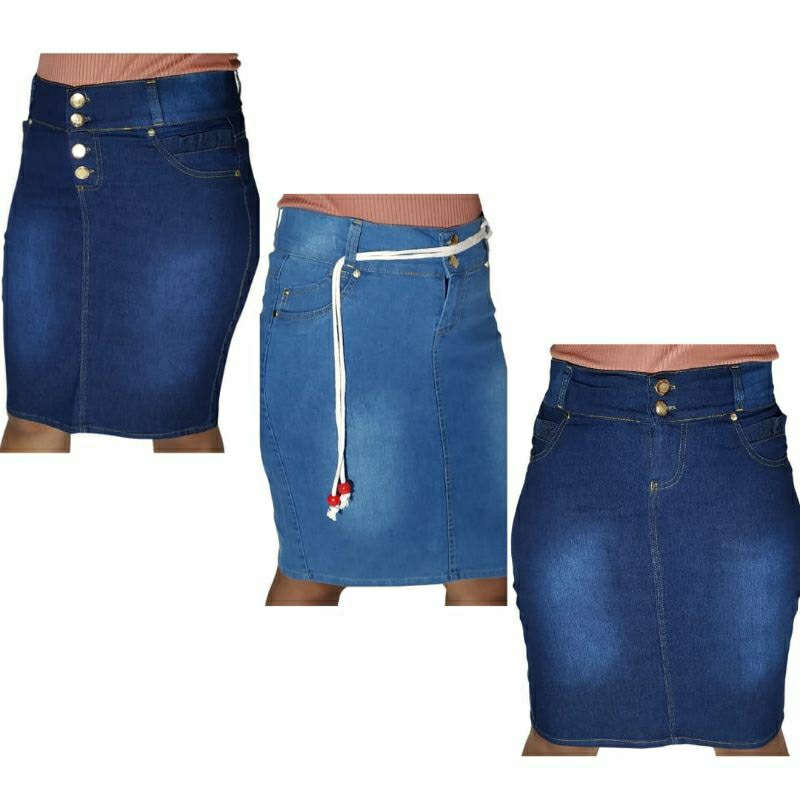 Saias jeans evangelicas para hot sale revender