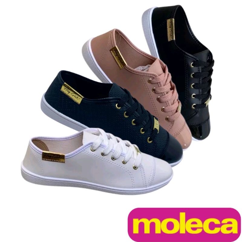 Tênis best sale moleca 2019