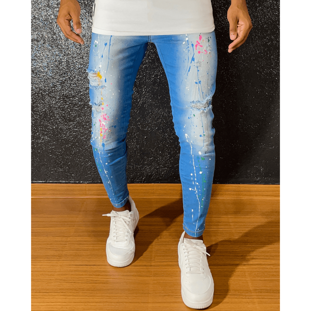Bermuda Masculina Slim Fit Jeans Premium Branca Lisa Barra Desfiada - 697  JEANS - Loja Online da Meia Nove Sete Jeans