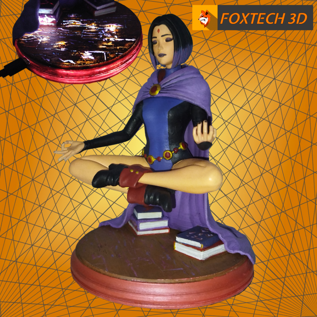 Action Figure Ravena Meditando Jovens Titans 30Cm | Shopee Brasil