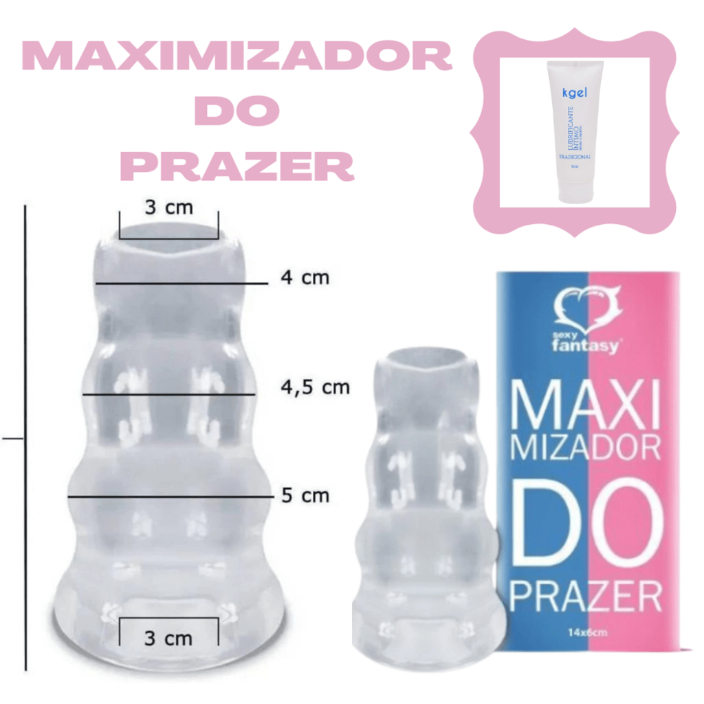 CAPA MAXIMIZADOR DO PRAZER MAIOR RIGIDEZ | Shopee Brasil