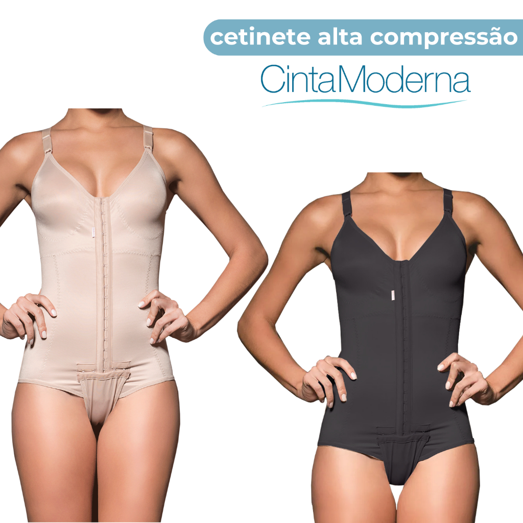 Cinta Cirúrgica Body Alta Compressão Moderna