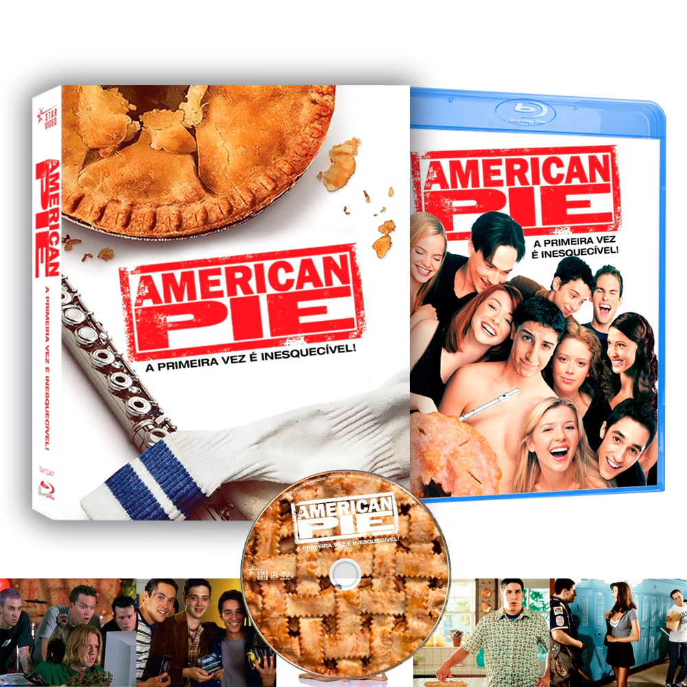 Blu-ray American Pie 1 A Primeira Vez é inesquecível - Edição De  Colecionador (Duas Versões do Filme) | Shopee Brasil