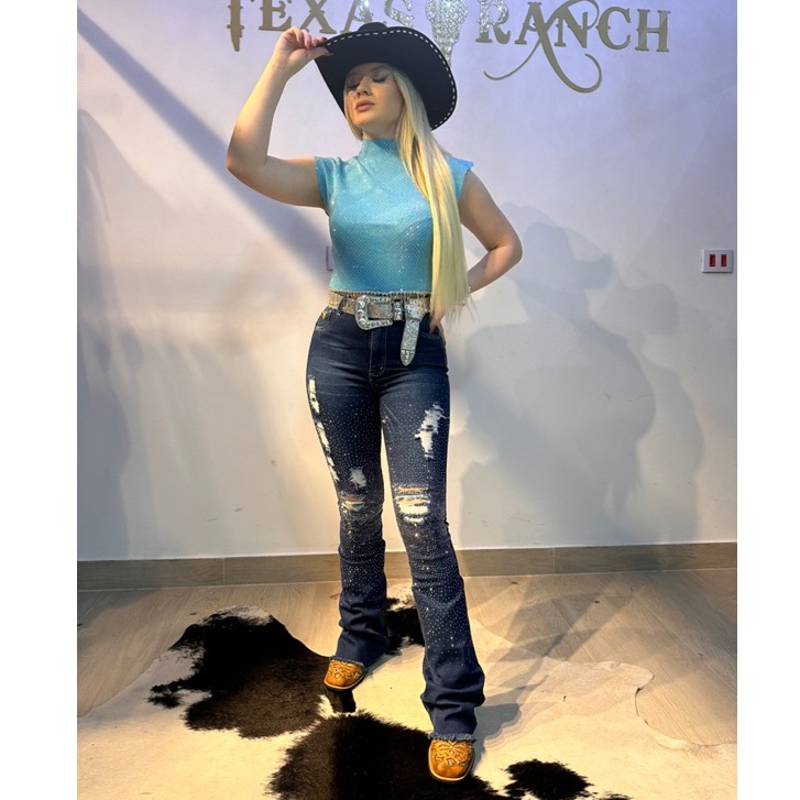 Calça Cowgirl AZ Texas Ranch - Texas Ranch Jeans