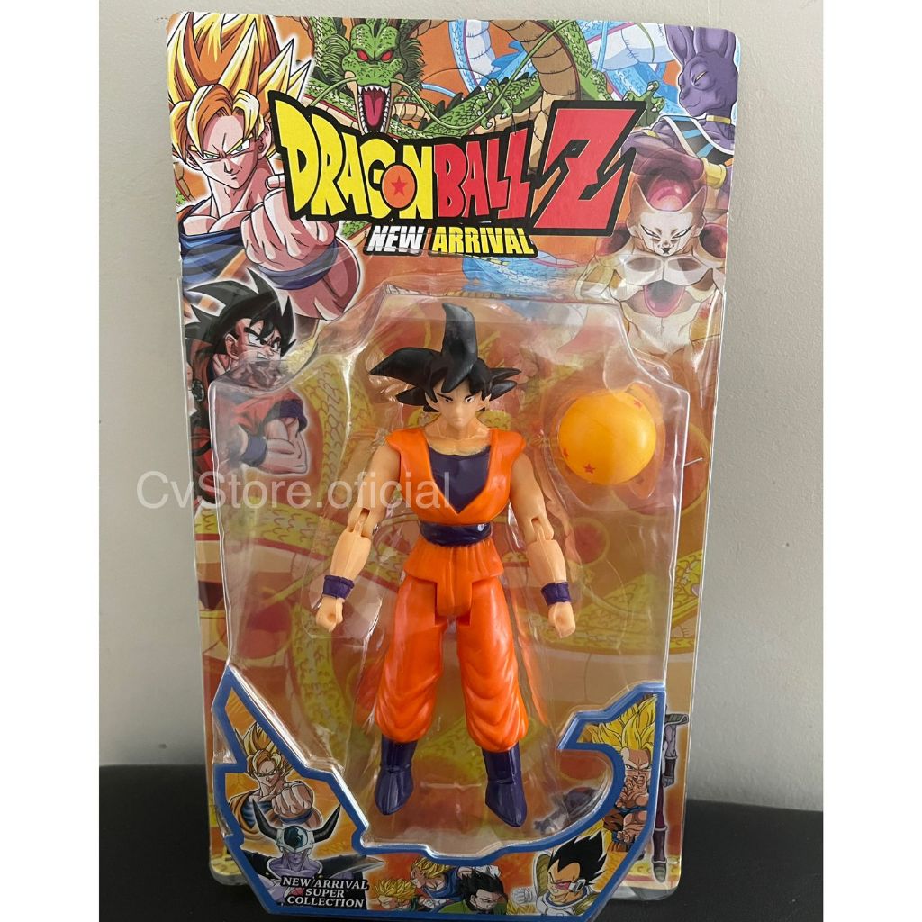 Kit Boneco Goku + Esfera Do Dragão Dragon Ball Z Articulado Aventureiro  SUPER PROMOÇÃO Personagem Dbz Coleção Anime Miniatura Herói Colecionador  Menino Bonequinho Para Meninos | Shopee Brasil