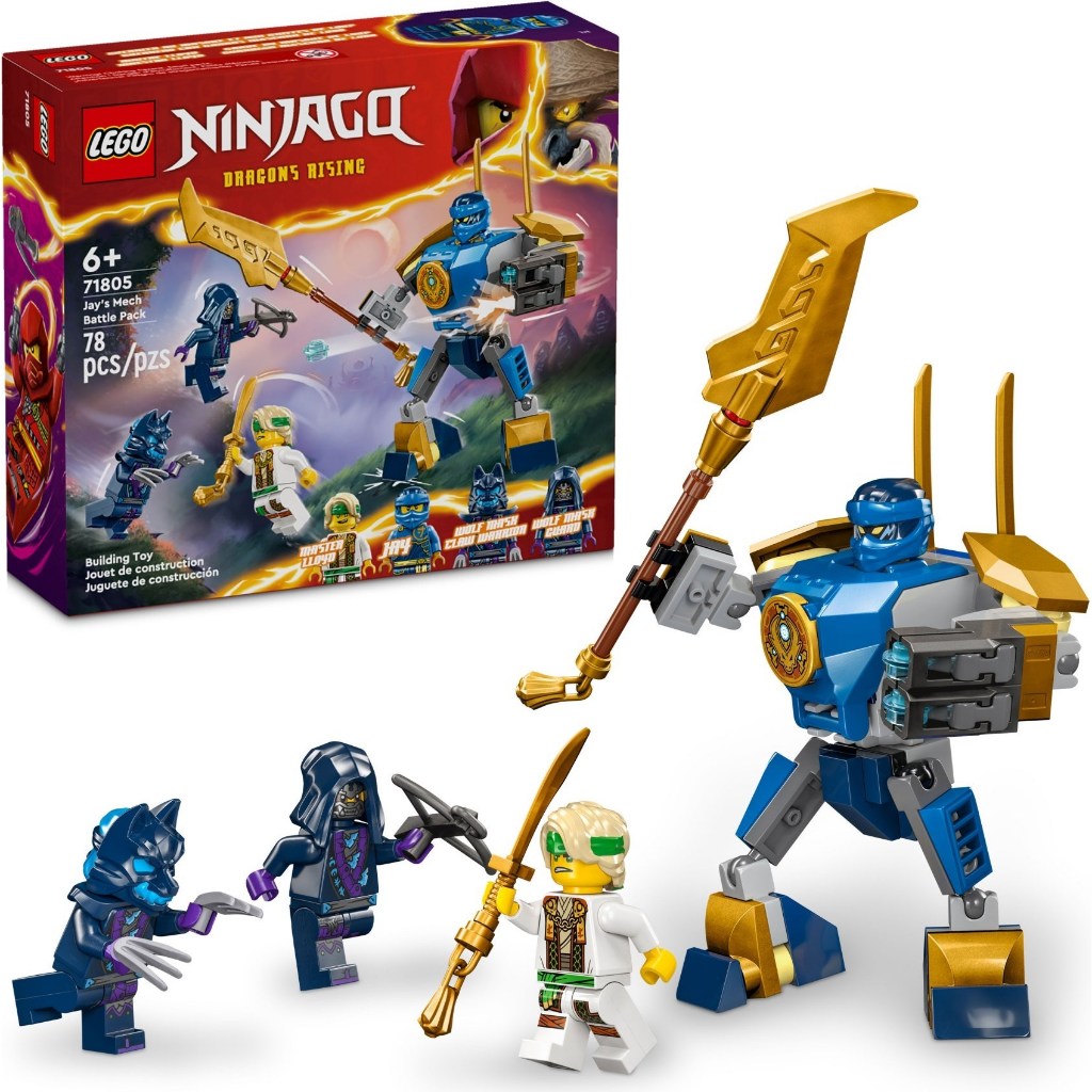 Lego 71805 - Pack De Combate Robo Do Jay - Lego Ninjago | Shopee Brasil