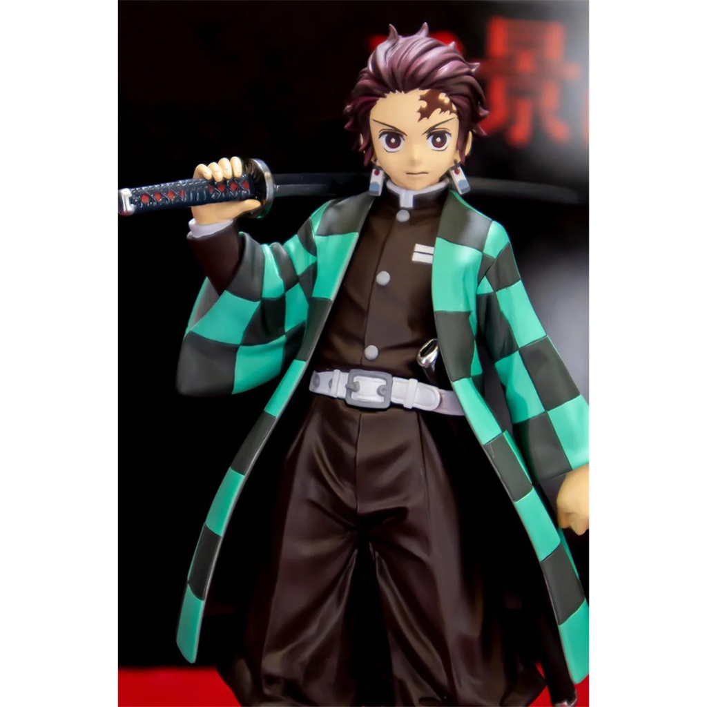 Bonecos Kimetsu no Yaiba Demon Slayer com caixa original Tanjiro Nezuko |  Shopee Brasil