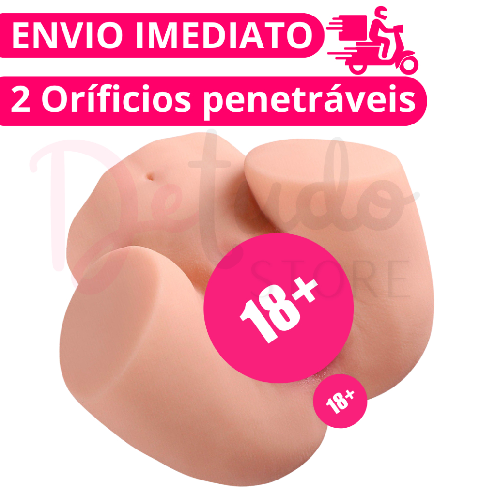 Masturbador Masculino Bunda Super Realista Vagina e Anus CyberSkin Promoção  Boneca Sexual Sex Shop | Shopee Brasil