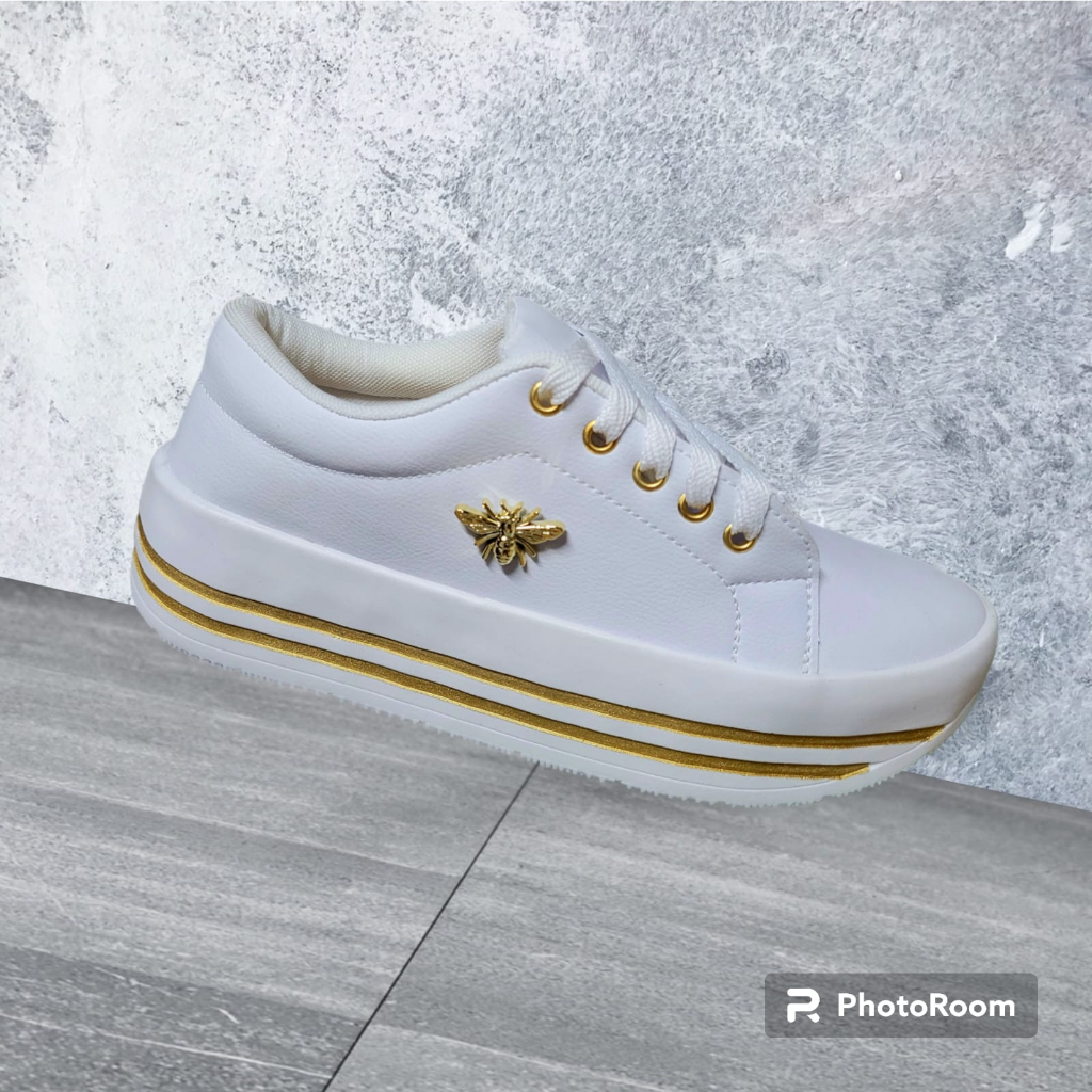 Tenis vizzano branco com hot sale abelha