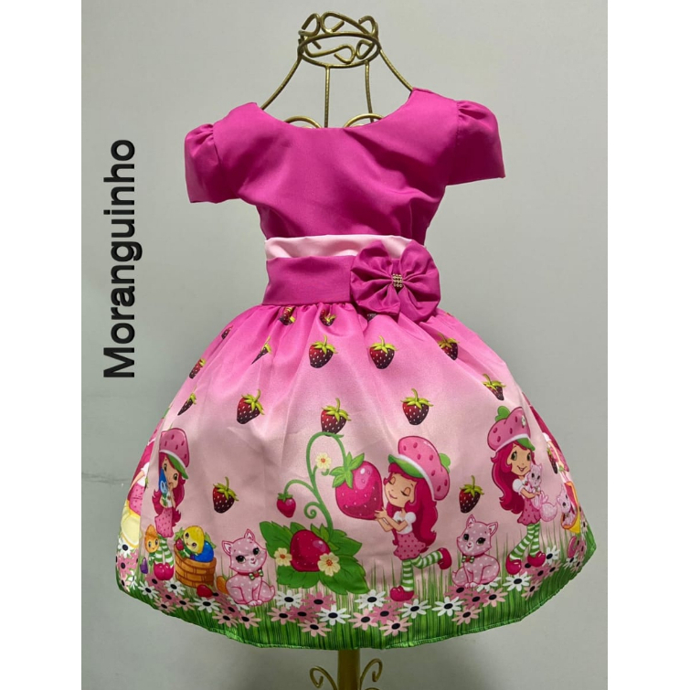 Vestido temático para meninas Barbie - Ss boutique Infantil -Tem