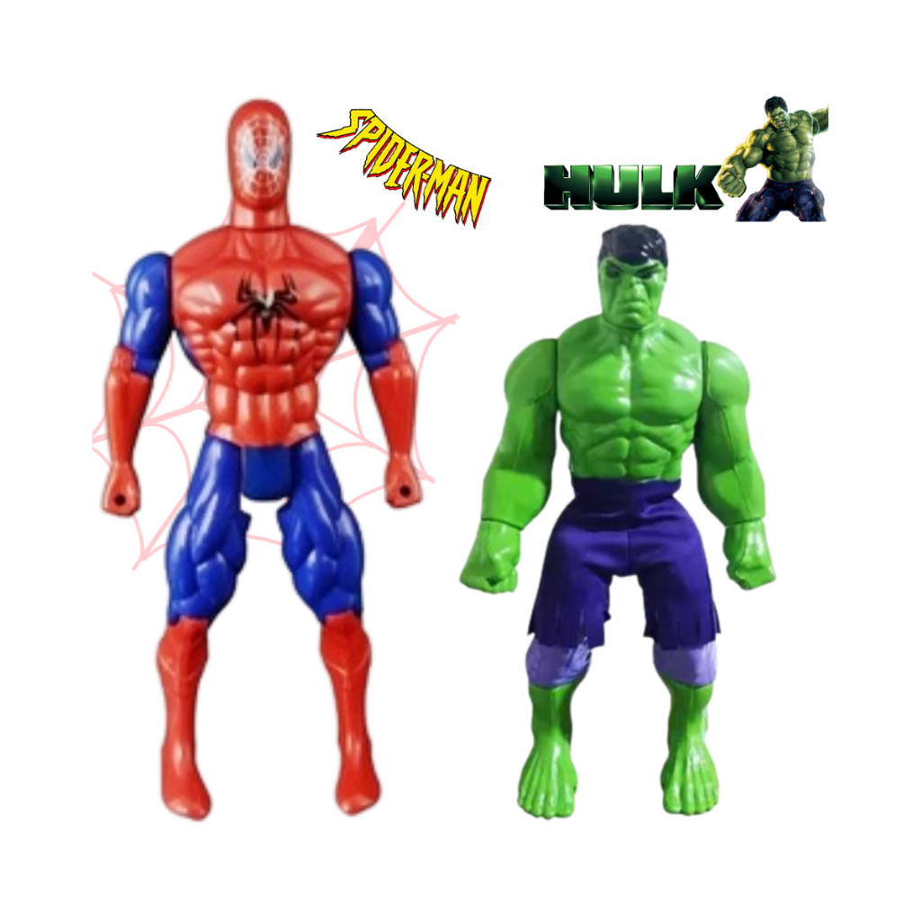 Spiderman hulk 2024 action figure