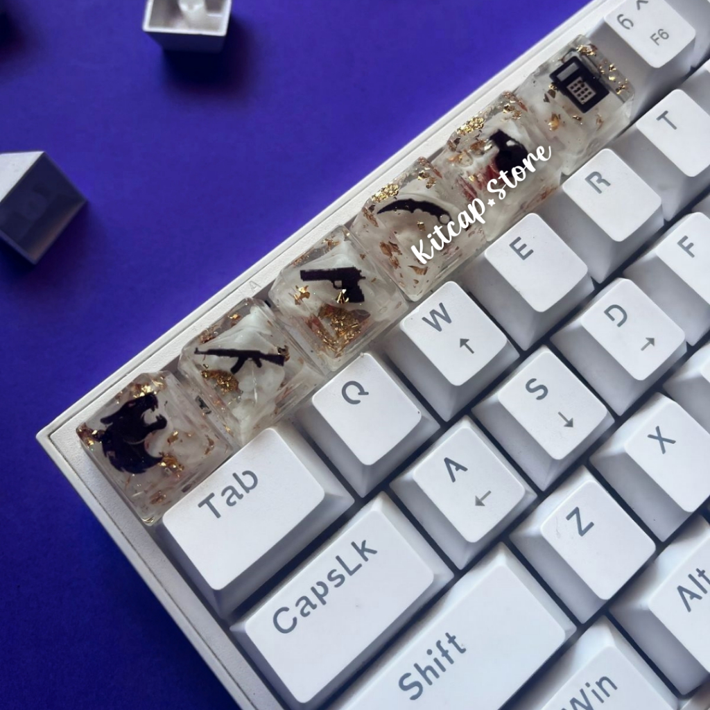 Keycaps Teclas Zoro One Piece para Teclado Mecânico