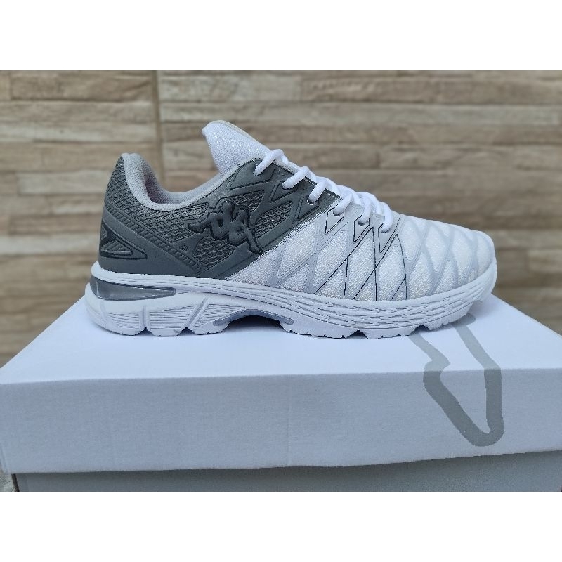 T nis Masculino Branco Cinza kappa Shopee Brasil