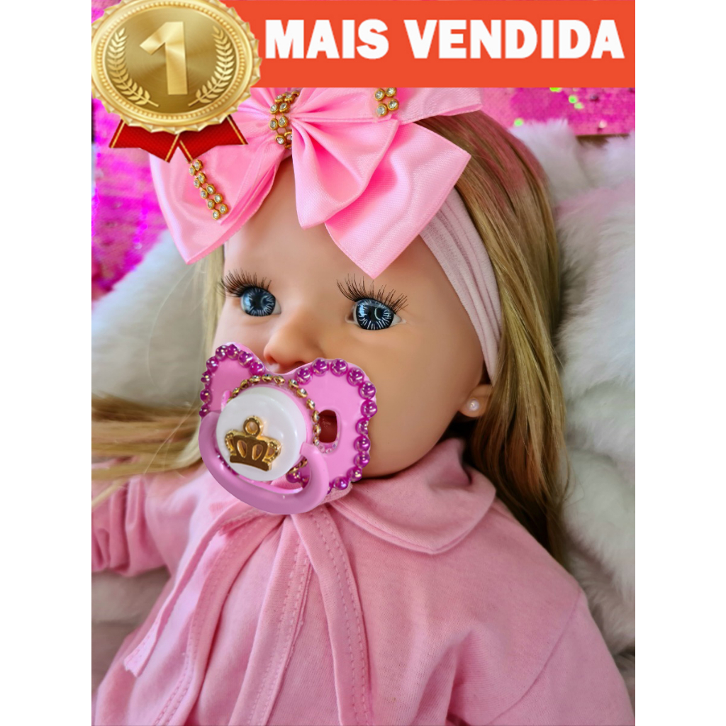 Boneca Reborn Barato Bebê Realista Silicone Luxo Itens Articulada Menina  Boneca Bebê Reborne Bebe Reborn Boneca - Carinha de Anjo - Boneca Reborn -  Magazine Luiza