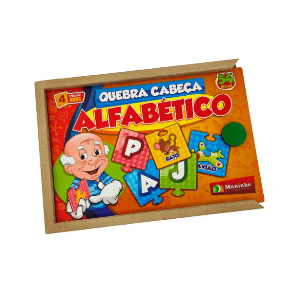 Quebra-Cabeça Palhaço, Maninho Brinquedos