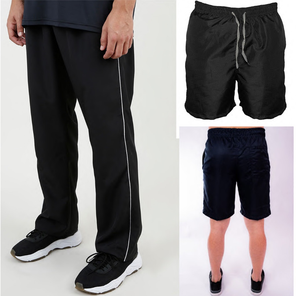 Calça bermuda sale masculina tactel