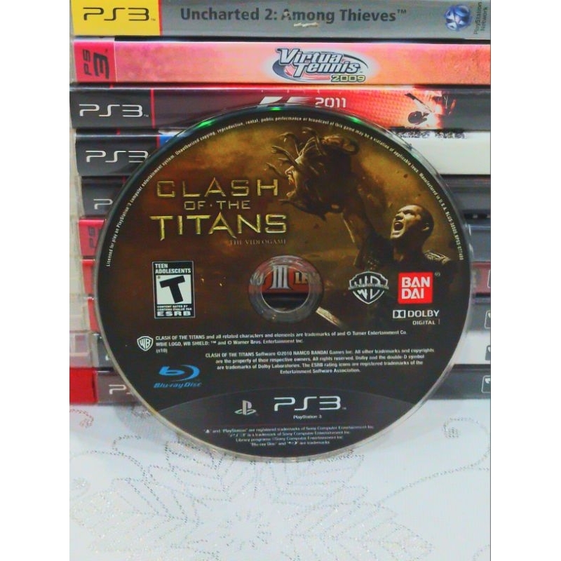 Clash of the titans PS3 mídia física original