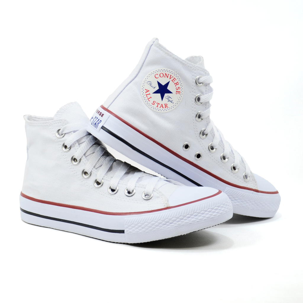 Tênis Converse All Star Cano Alto - Rosa Pink - Chuck Taylor - Botinha -  Rock Star