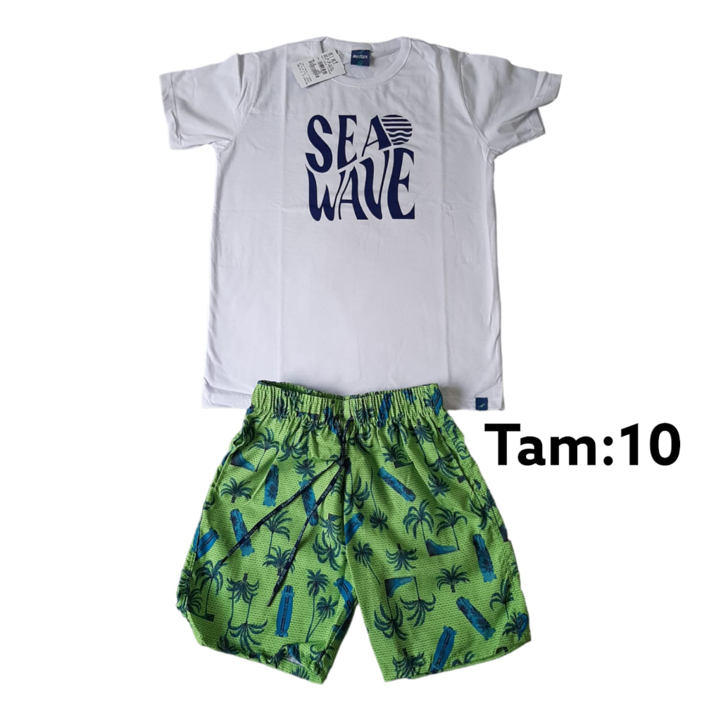 Conjunto Infantil Menino Verão, Picolés, 2 peças - Rei Rex - Loja