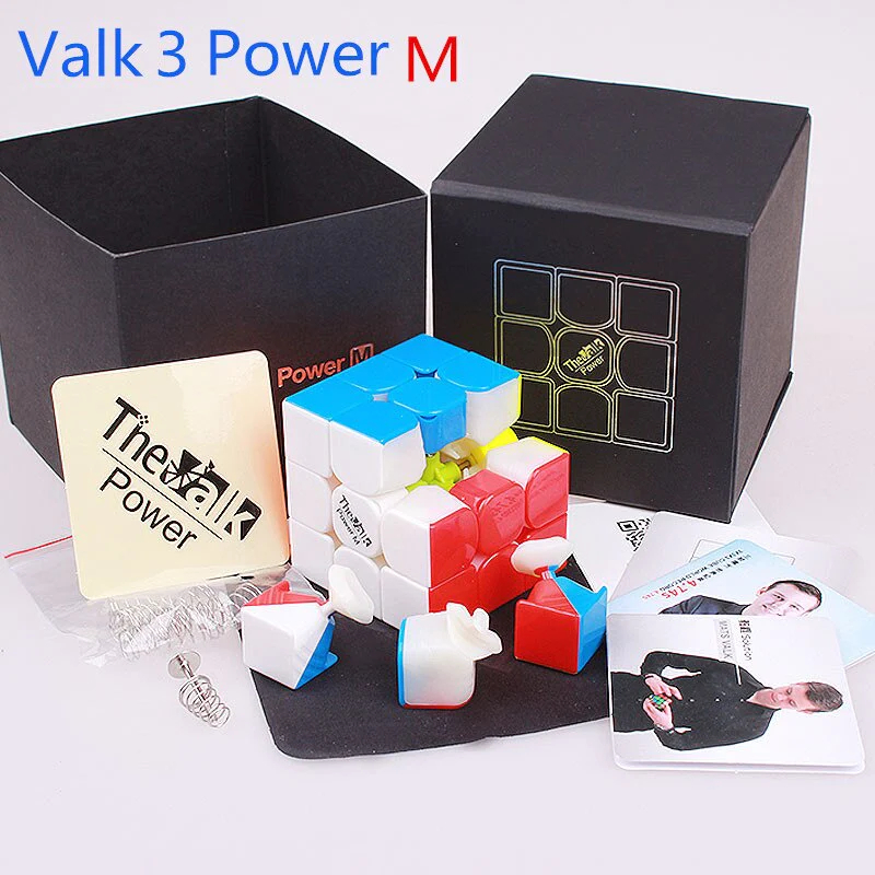 Cubo Mágico Magnético 3x3x3 The Valk 3 Power M Colorido - Cubo Store - Sua  Loja de Cubo Magico Online!